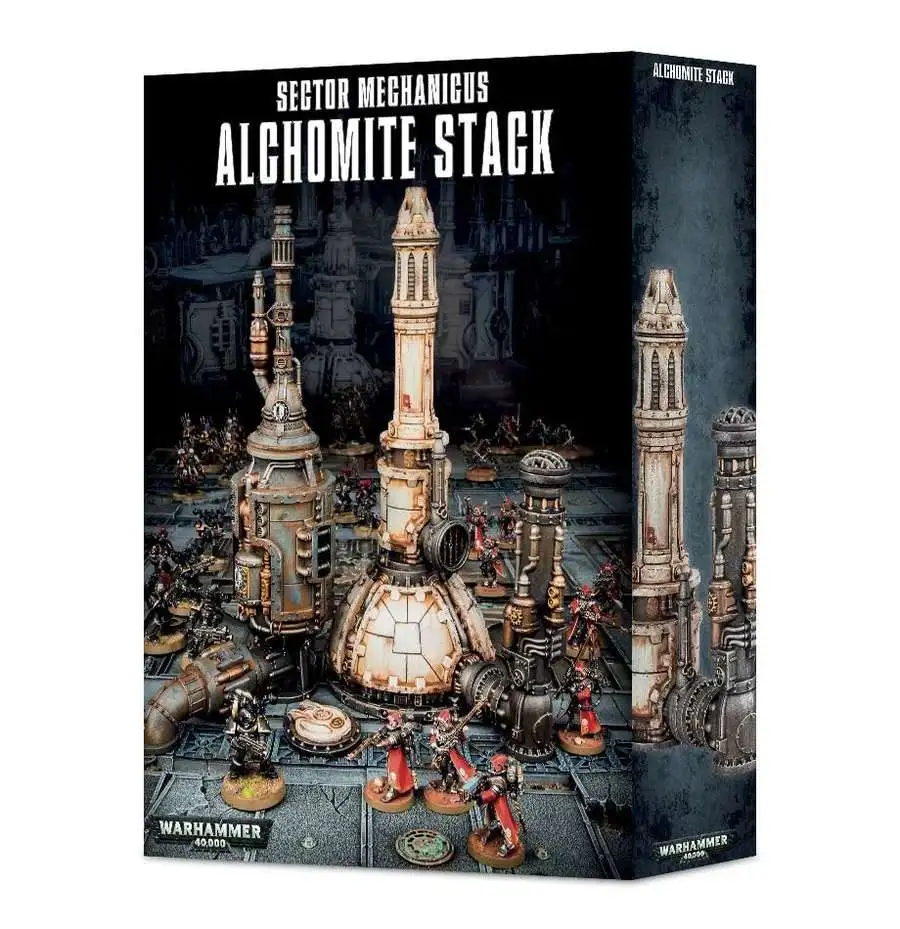 Warhammer 40,000 Sector Mechanicus Alchomite Stack Miniatures Scenery