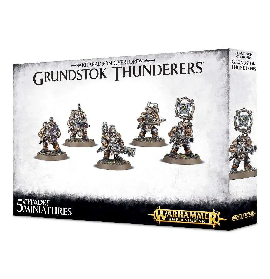 Warhammer Age of Sigmar Grand Alliance Order Kharadron Overlords Grundstok Thunderers