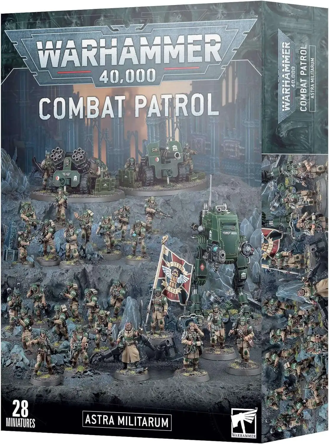 Warhammer 40,000 Astra Militarum Combat Patrol Miniatures Set