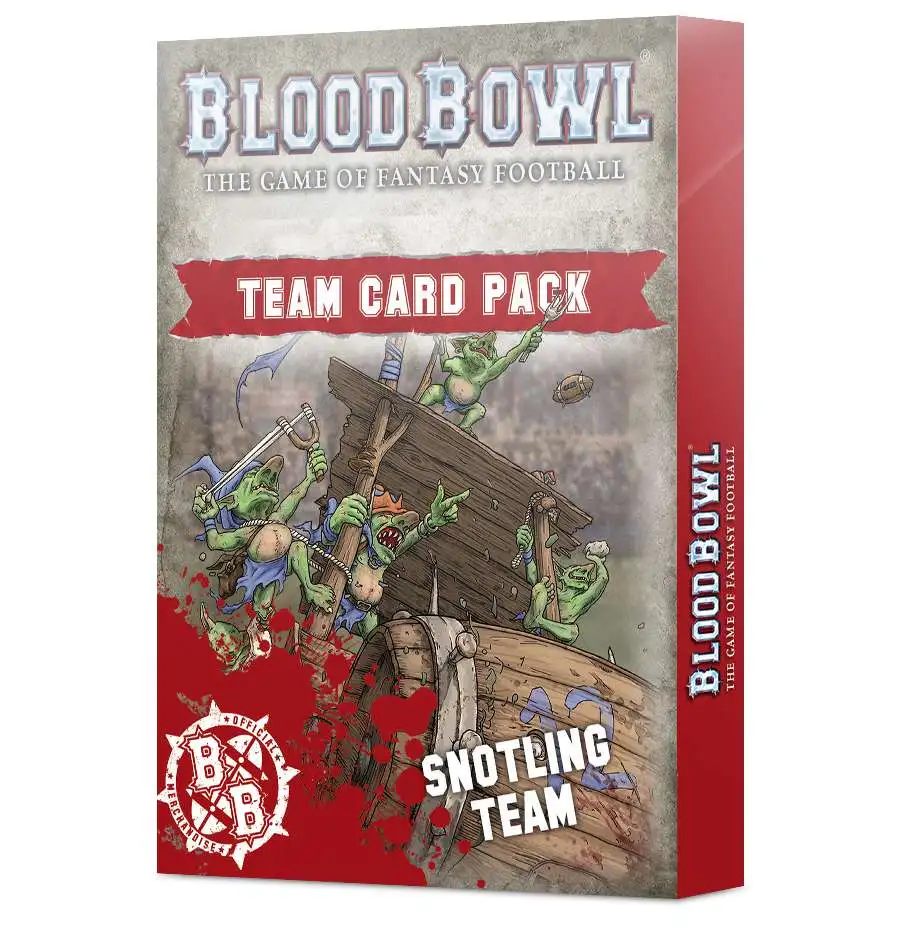 Blood Bowl Snotling Team Card Pack [OOP]