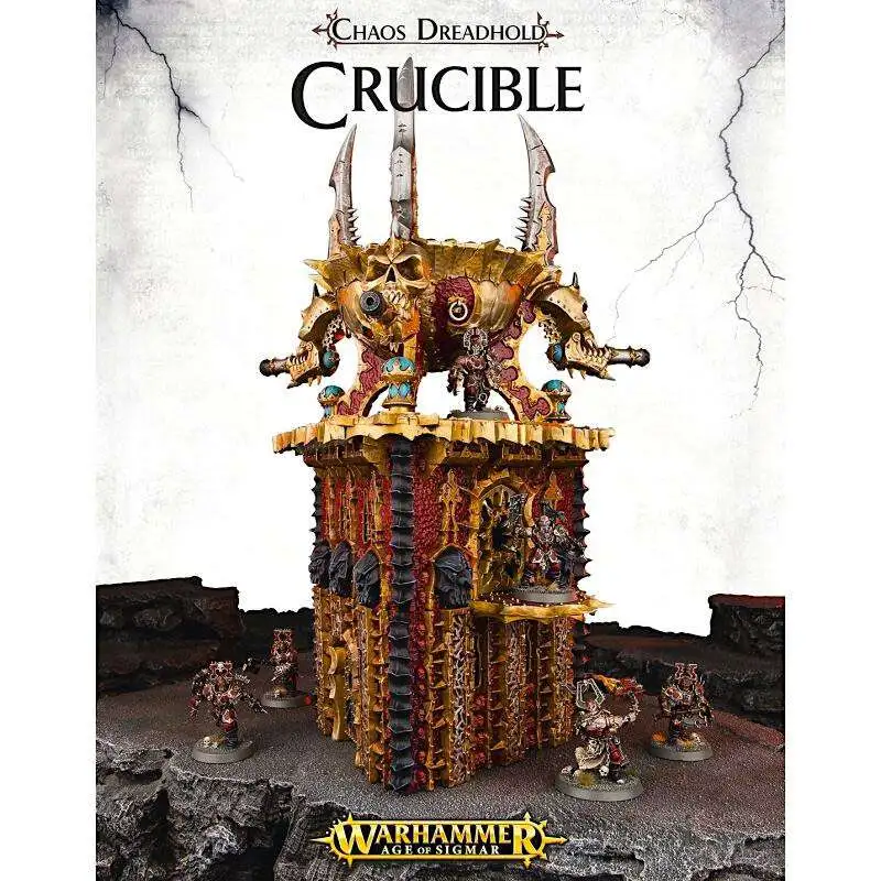 Warhammer Age of Sigmar Chaos Dreadhold Crucible Miniatures Scenery