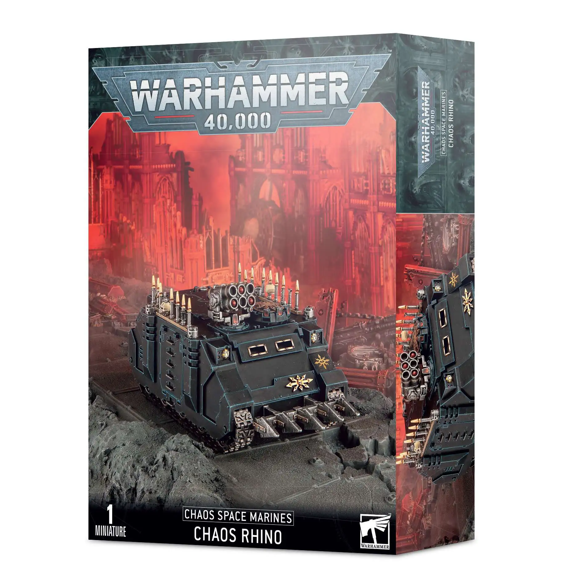Warhammer 40,000 Chaos Space Marines Chaos Rhino Miniature