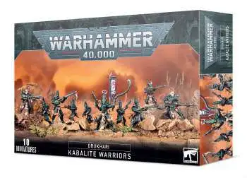 Warhammer 40,000 Dark Eldar Kabalite Warriors Miniatures