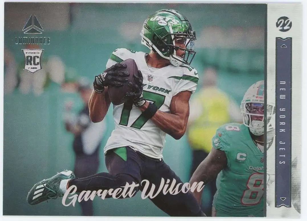 NFL 2022 Panini Chronicles Luminance Single Card Garrett Wilson 217 ...