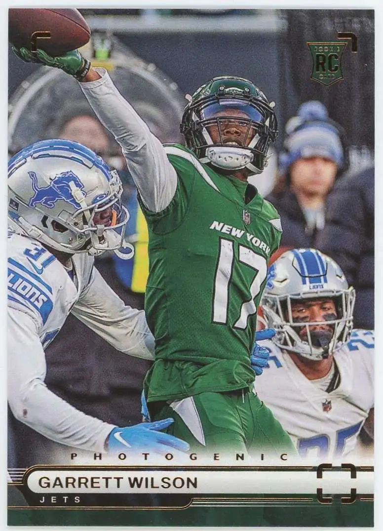 NFL 2022 Panini Chronicles Photogenic Football Bronze Garrett Wilson PH-38 [Rookie]