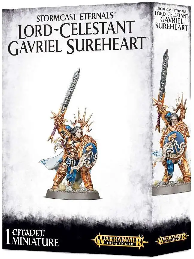 Warhammer Age of Sigmar Grand Alliance Order Stormcast Eternals Lord-Celestant Gavriel Sureheart