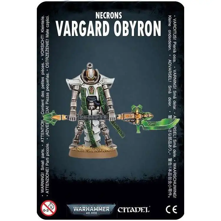 Warhammer 40,000 Necrons Varguard Obyron Miniature