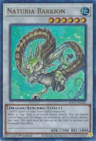 YuGiOh Hidden Arsenal: Chapter 1 Duel Terminal Ultra Parallel Rare Naturia Barkion HAC1-EN122