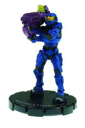 Halo 3 ActionClix Uncommon Spartan Fuel Rod Gun #044 [Blue]