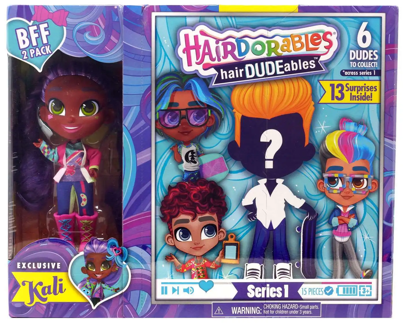 Hairdorables Hair-DUDE-ables Surprise Pack with Exclusive Doll Series 2 