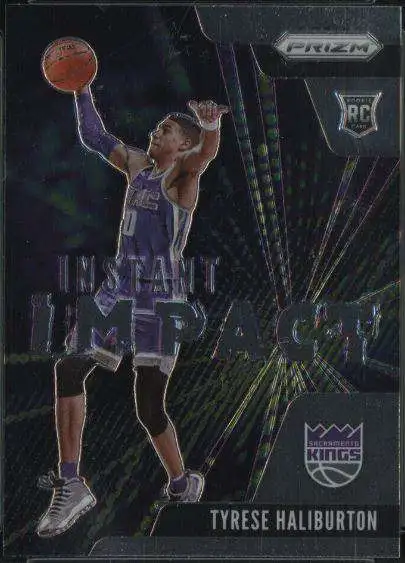 NBA 2020 Prizm Basketball Rookie Tyrese Haliburton #9 [Instant Impact]