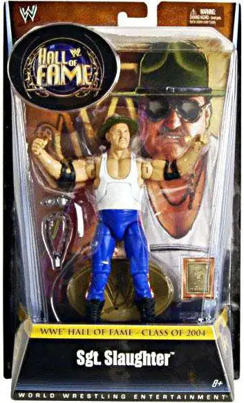 Mattel Toys WWE Wrestling Elite Collection Hall of Fame Sargent Slaughter 6 Action Figure 