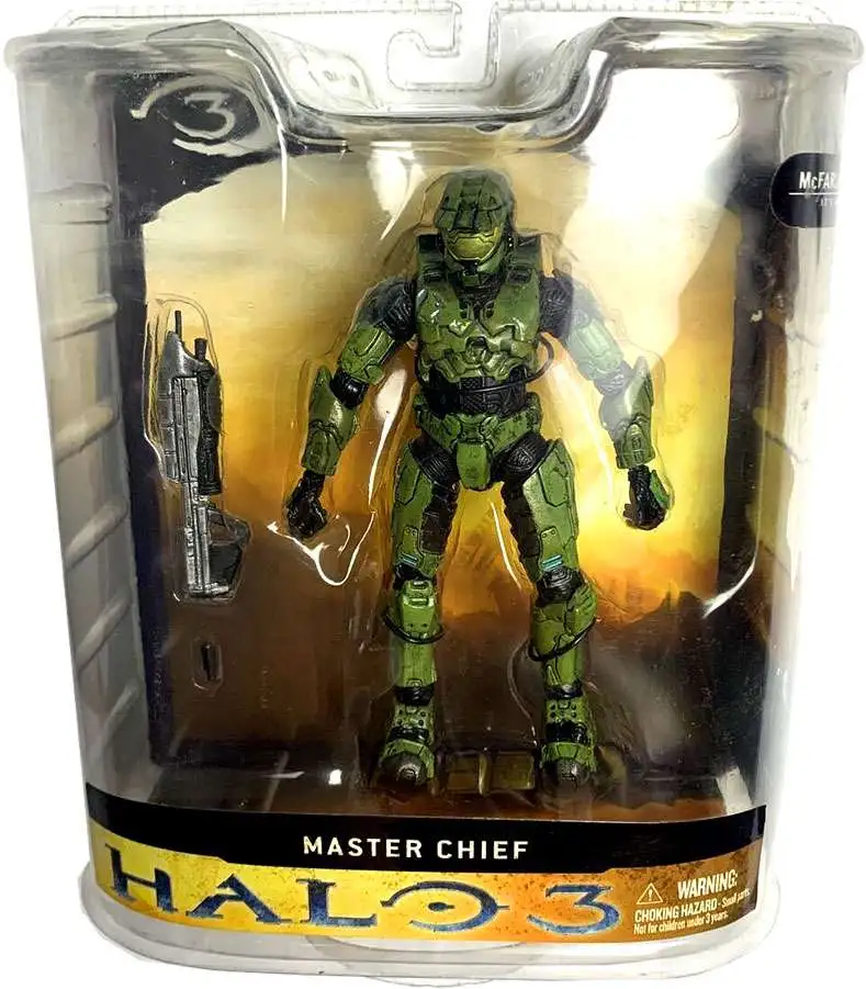  McFarlane Toys Halo 4 Series 1 - Master Chief with Assault  Rifle Action Figure : Toys & Games