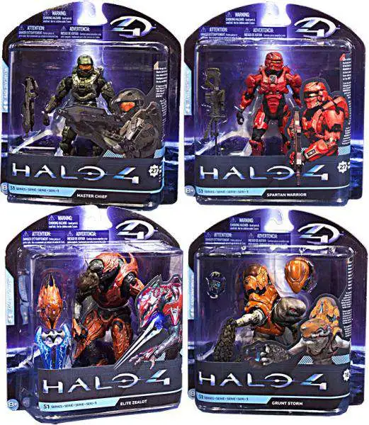 McFarlane Toys Halo 4 Series 1 Set of 4 Action Figures