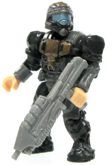 Mega Bloks Halo ODST 2-Inch Minifigure [Black & Copper Loose]