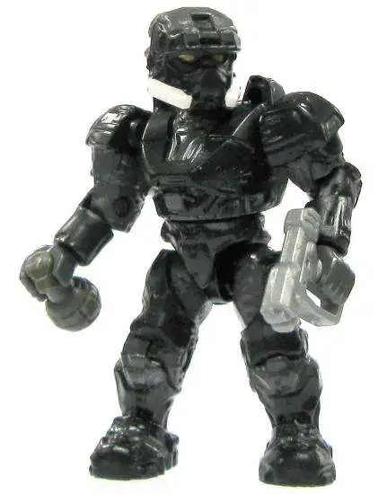 Mega Bloks Halo EOD Spartan 2-Inch Minifigure [Black Loose]