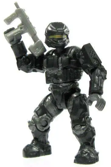 Mega Bloks Halo Scout Spartan 2-Inch Minifigure [Black Loose]