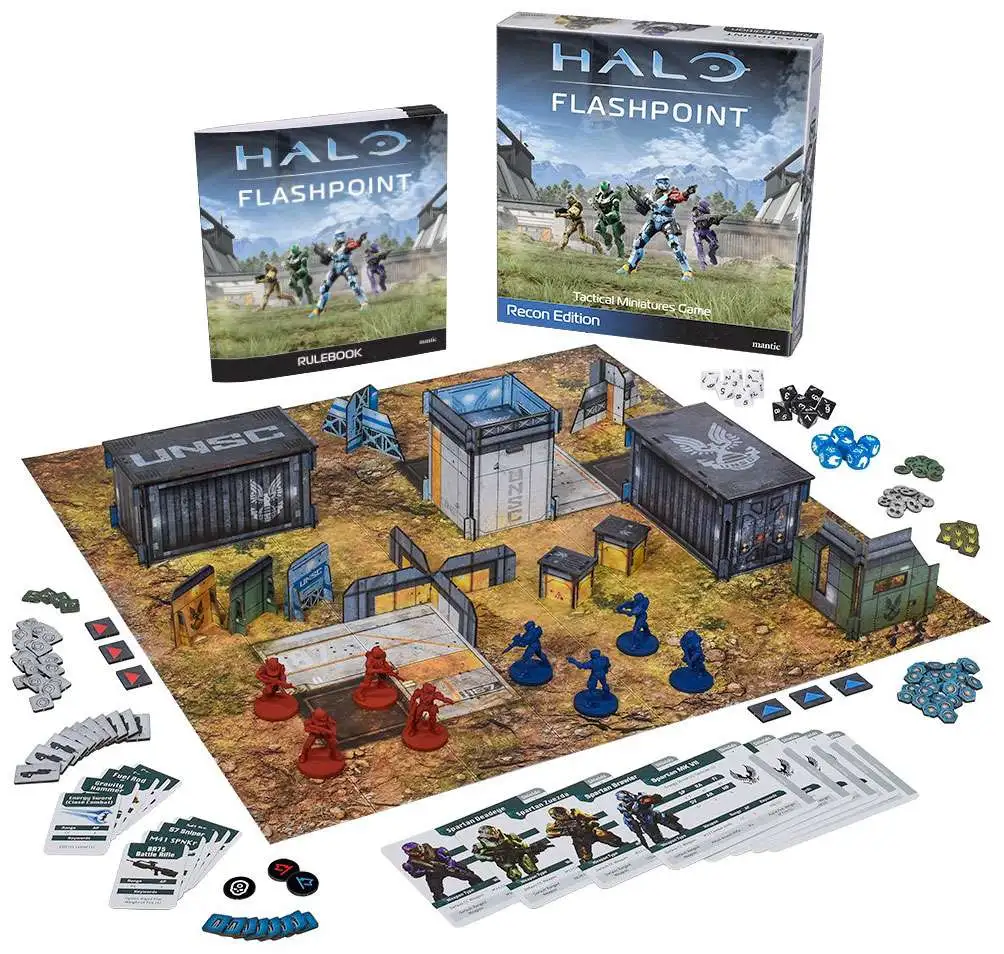 Halo: Flashpoint Tactical Miniatures Game Recon Edition Set