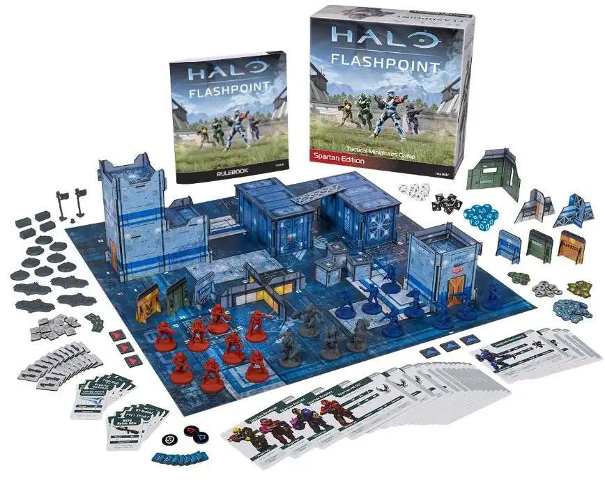 Halo: Flashpoint Tactical Miniatures Game Spartan Edition Set