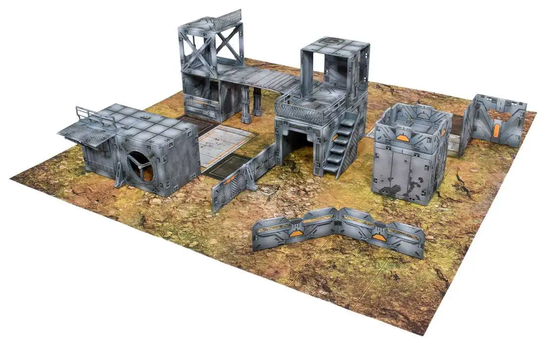 Halo: Flashpoint Tactical Miniatures Game Deluxe 3D Terrain Set