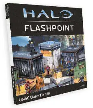 Halo: Flashpoint Tactical Miniatures Game UNSC Base Terrain Set (Pre-Order ships January)
