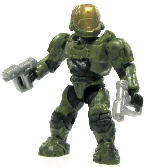 Mega Bloks Halo Loose EVA Spartan 2 Minifigure Green Loose - ToyWiz