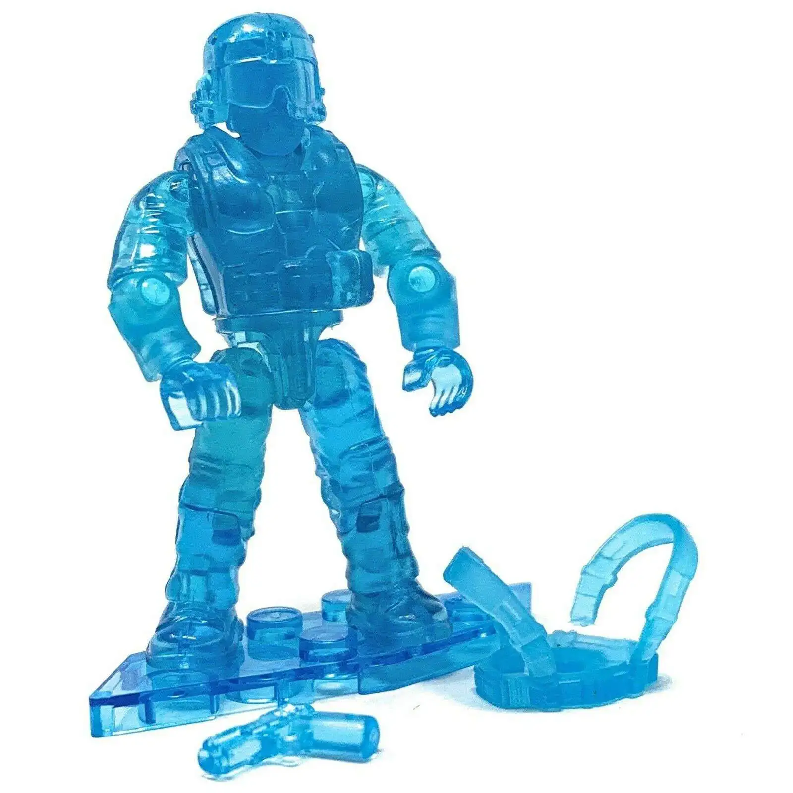 Mega Construx Halo Infinite Mystery Series 1 Active Camo Blue Pilot Figure 