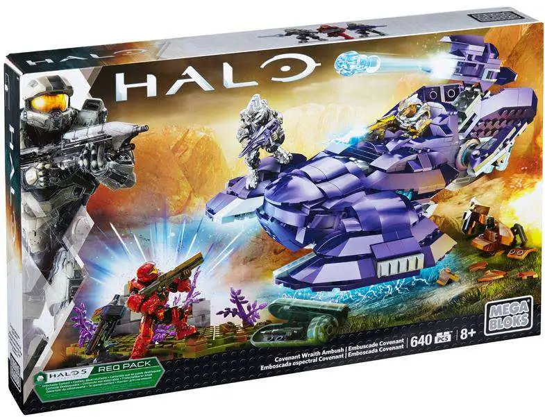 Mega Bloks Halo Covenant Wraith Ambush Set 31844 - ToyWiz
