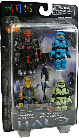 MiniMates Series 2 Halo 3 Exclusive Minifigure 4-Pack