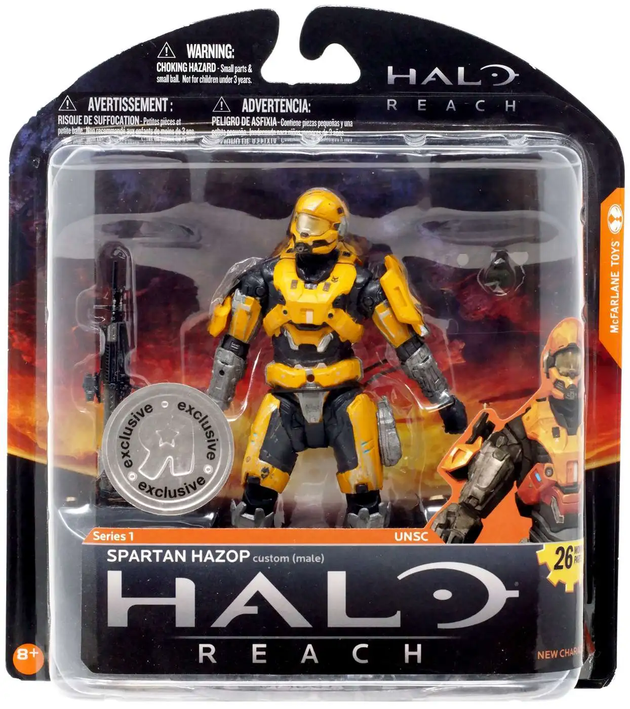 McFarlane Halo Reach Series 1 Spartan Mark V [B] Action Figure