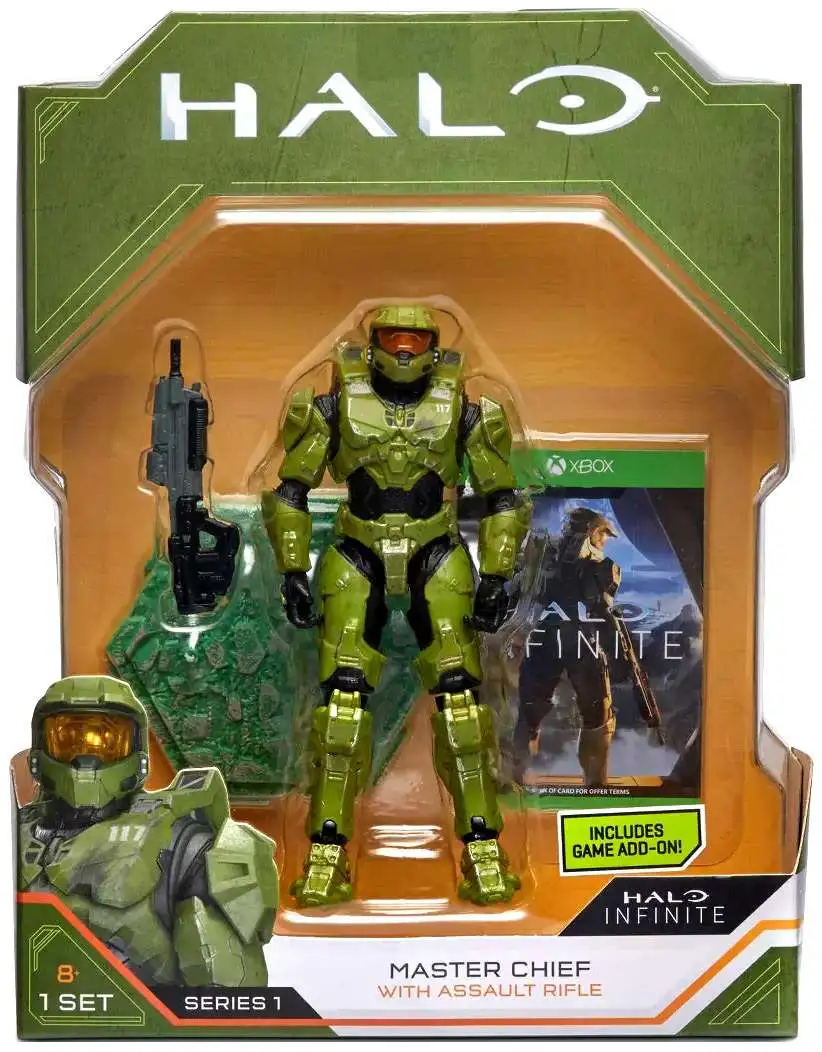 Halo Infinite Master Chief 6 Action Figure with Assault Rifle, 6 ...