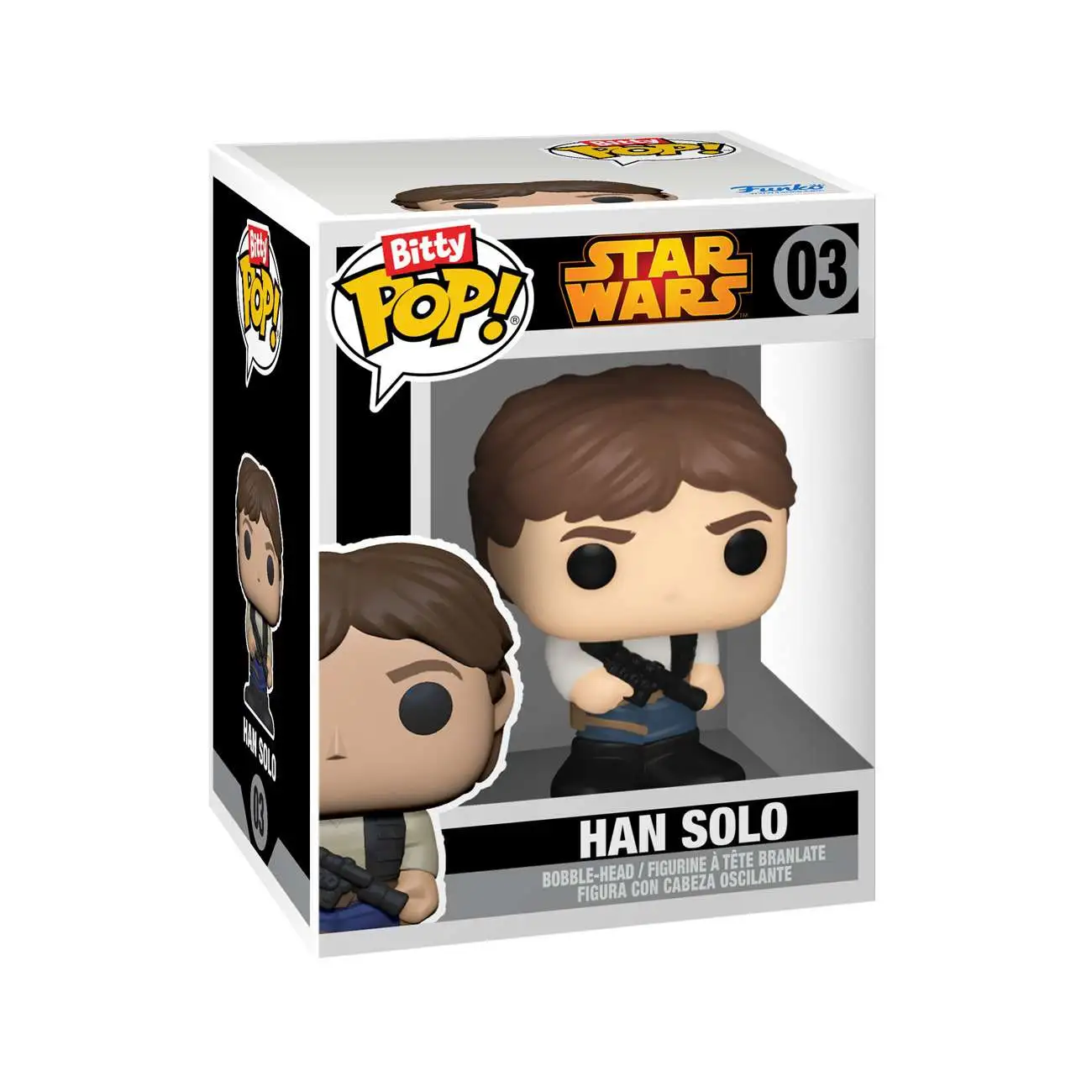 Funko Star Wars Bitty POP! Han Solo 1-Inch Micro Figure #03 [Loose]