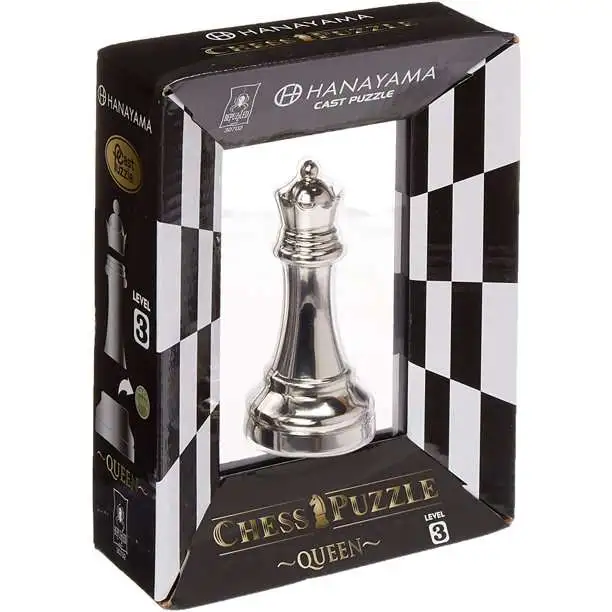 Metal Puzzle Chess Piece - Rook