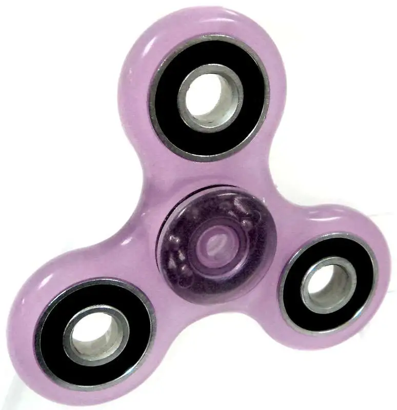 Hand Spinner Metallic Pink Spinner - ToyWiz