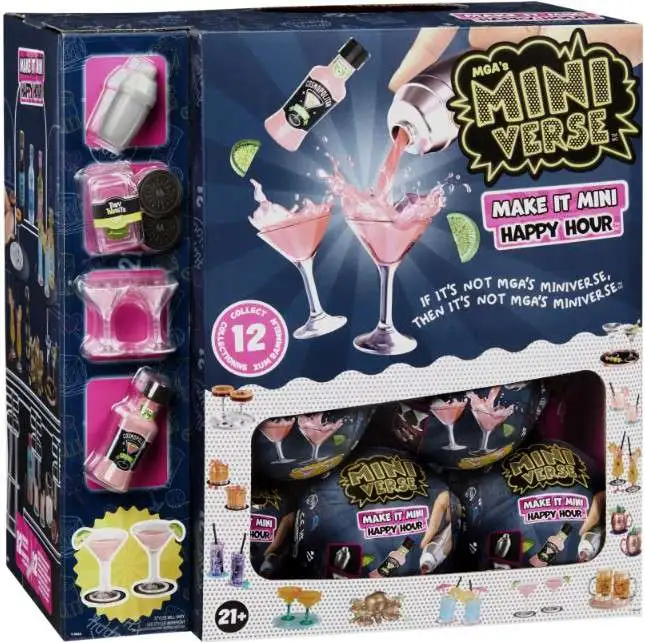 Miniverse Make It Mini HAPPY HOUR Mystery Box [24 Packs]