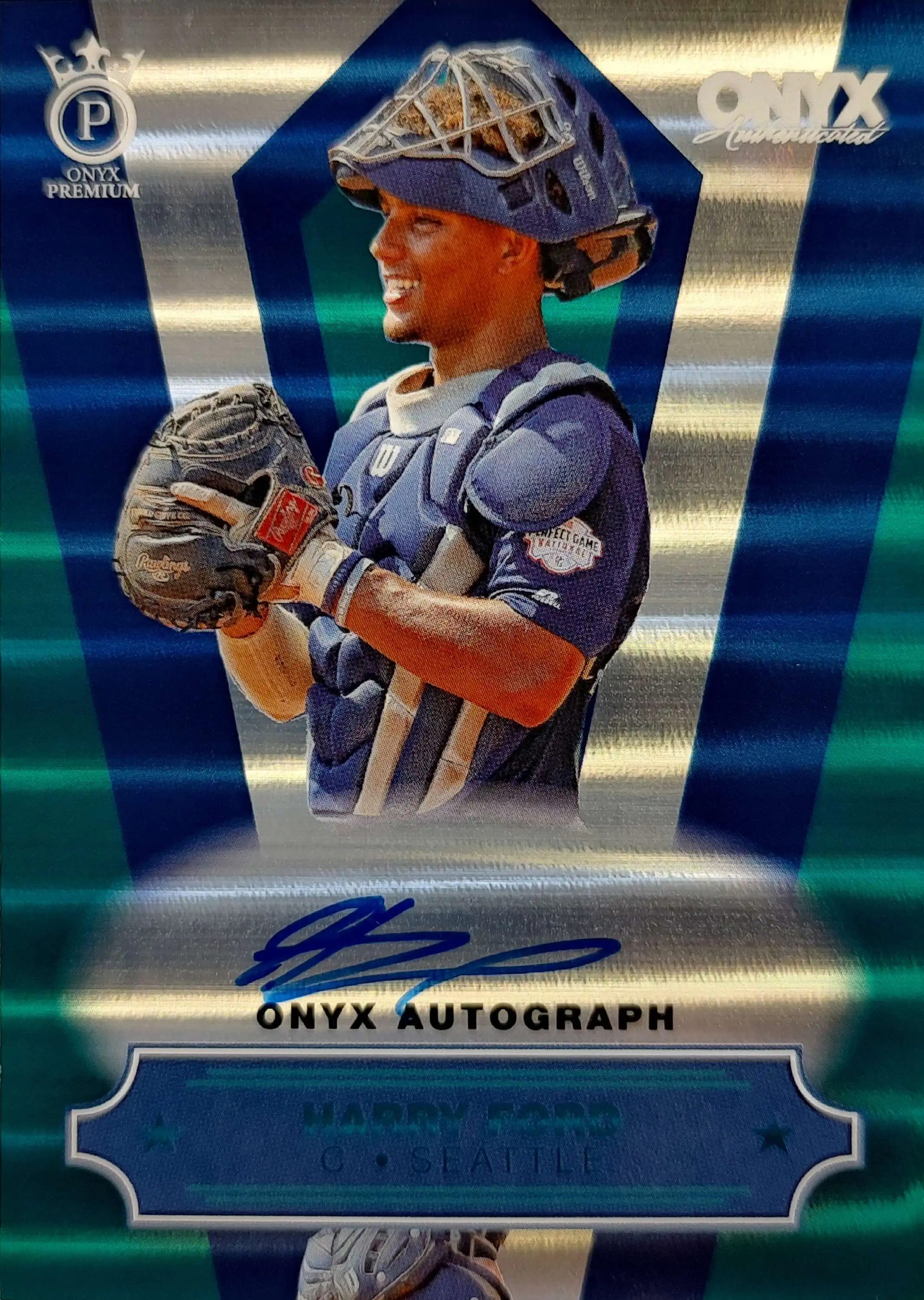 MLB 2022 Onyx Premium Harry Ford 133/260 Autographed Single Card OP-HF