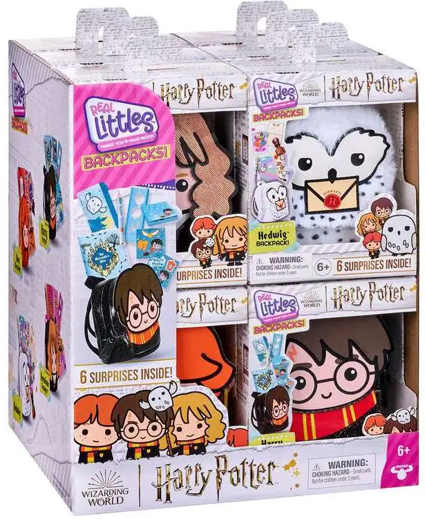 Real littles harry potter backpacks - The Toy Book