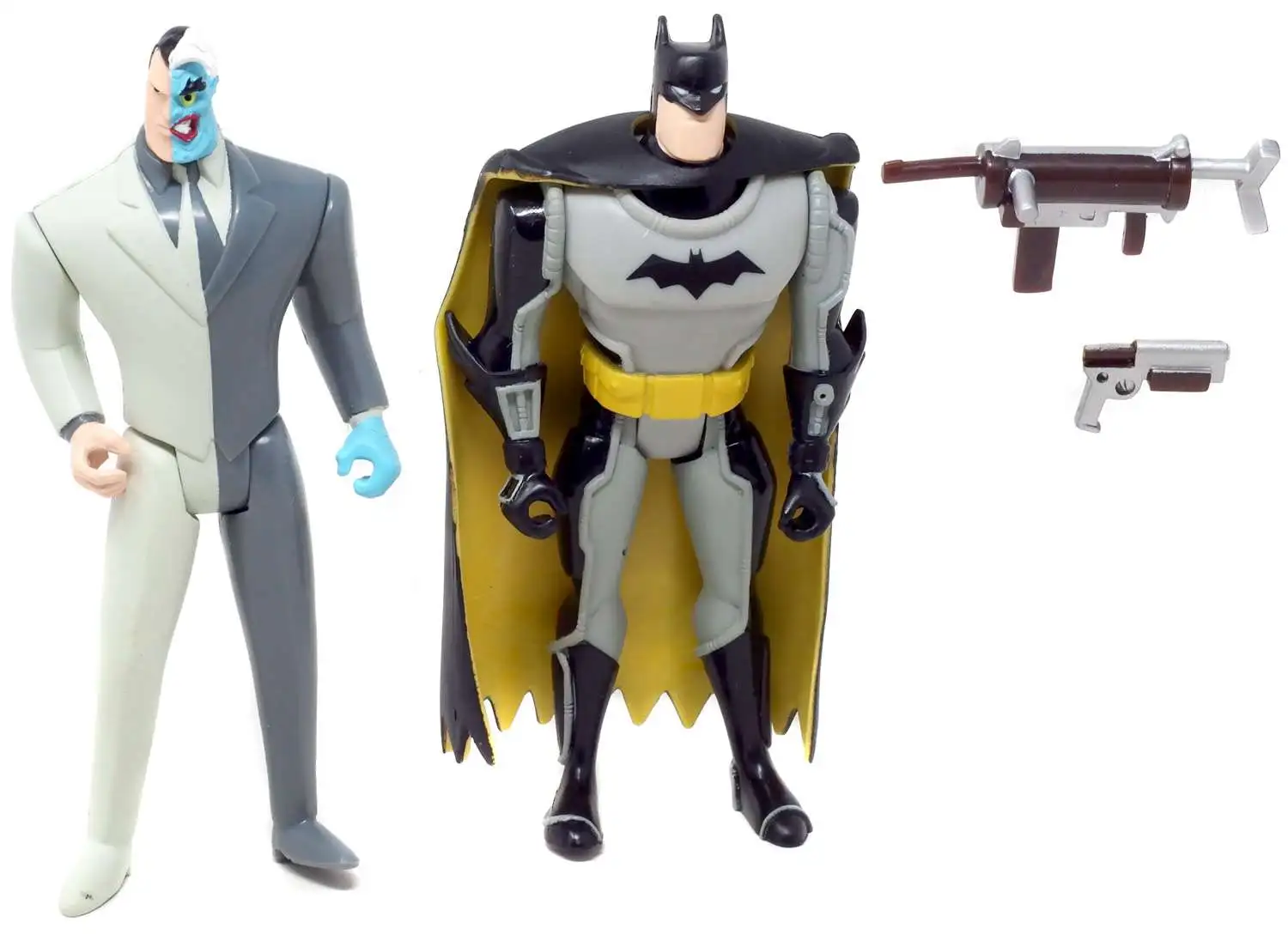 DC Batman Batman vs Two-Face Action Figure 2-Pack Loose Hasbro Toys ...