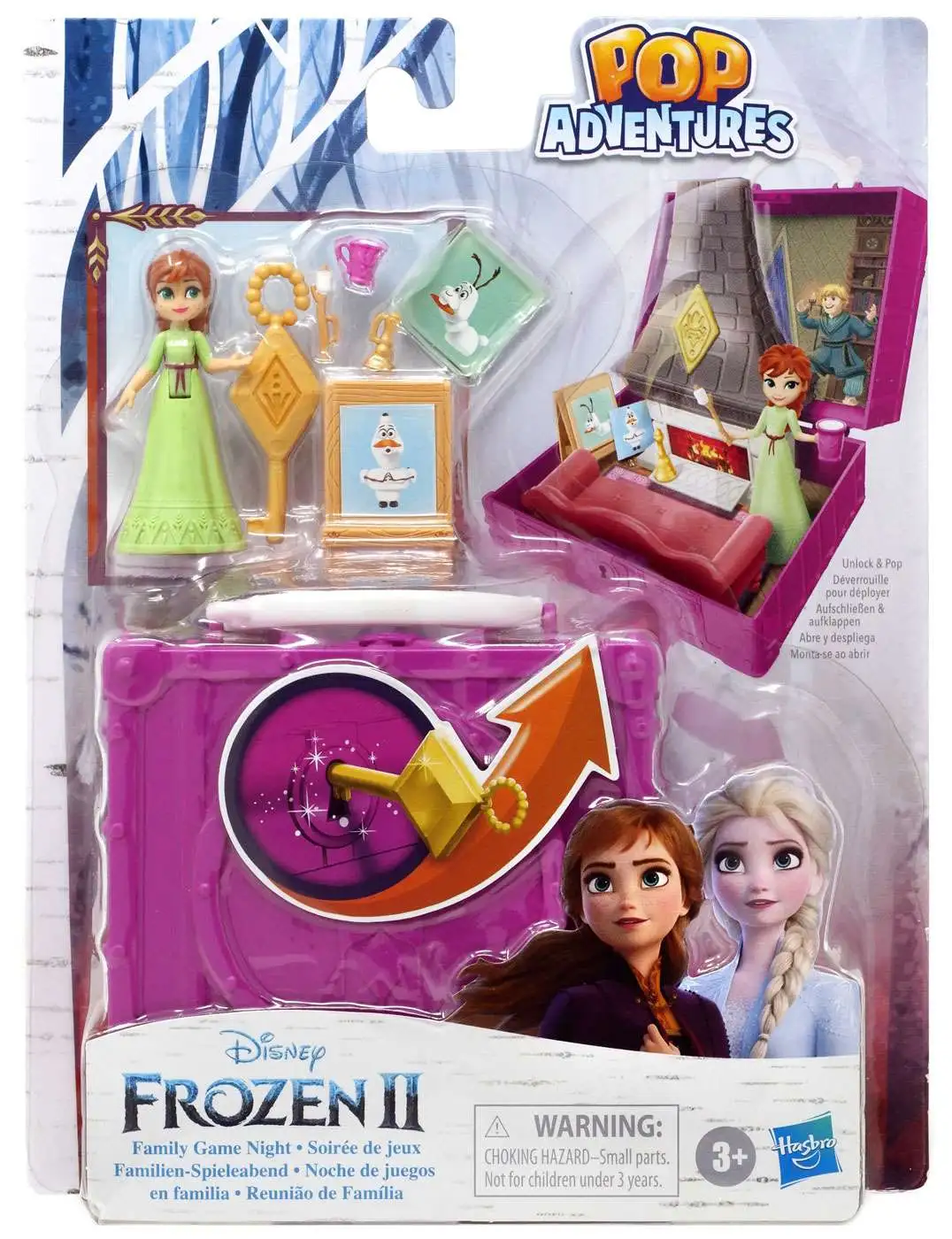 Disney Hasbro New Toy Figure, Frozen 2 Opp Scene Set Potion Shop 