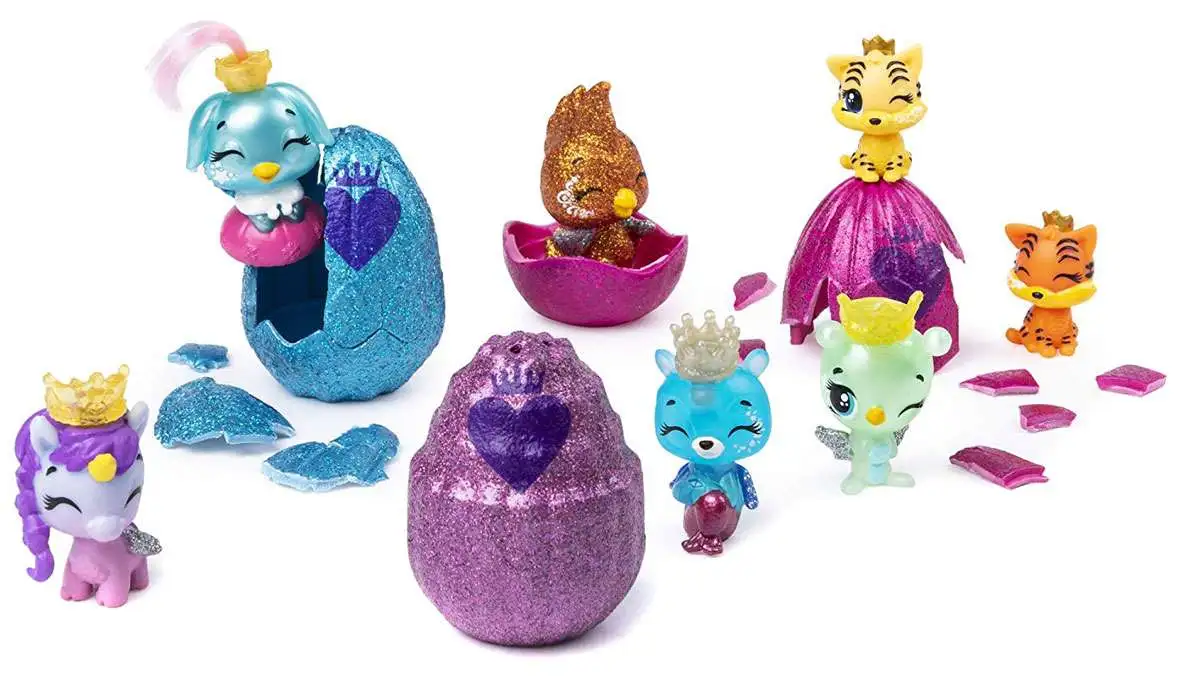 Hatchimals Colleggtibles Royal Multipack With 4 & Accessories for sale online 