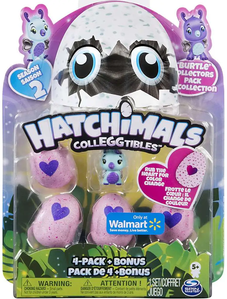 Hatchimals CollEGGtibles Season 2-4Pack Bonus for sale online 