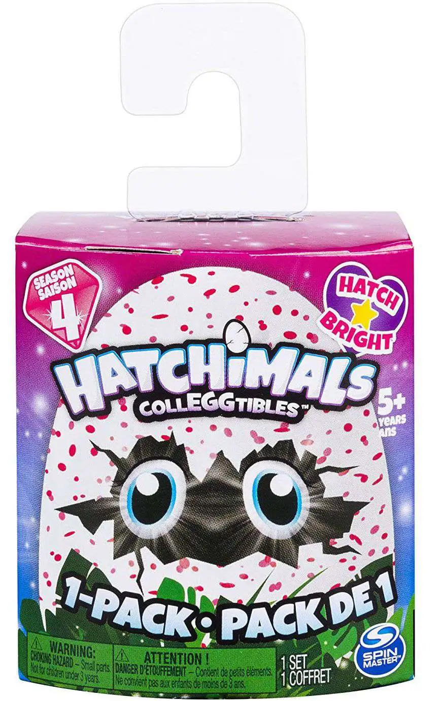 Lot of 2 NEW Hatchimals CollEGGtibles 4-Pack Eggs Bonus Season 4 BLIND BOX 
