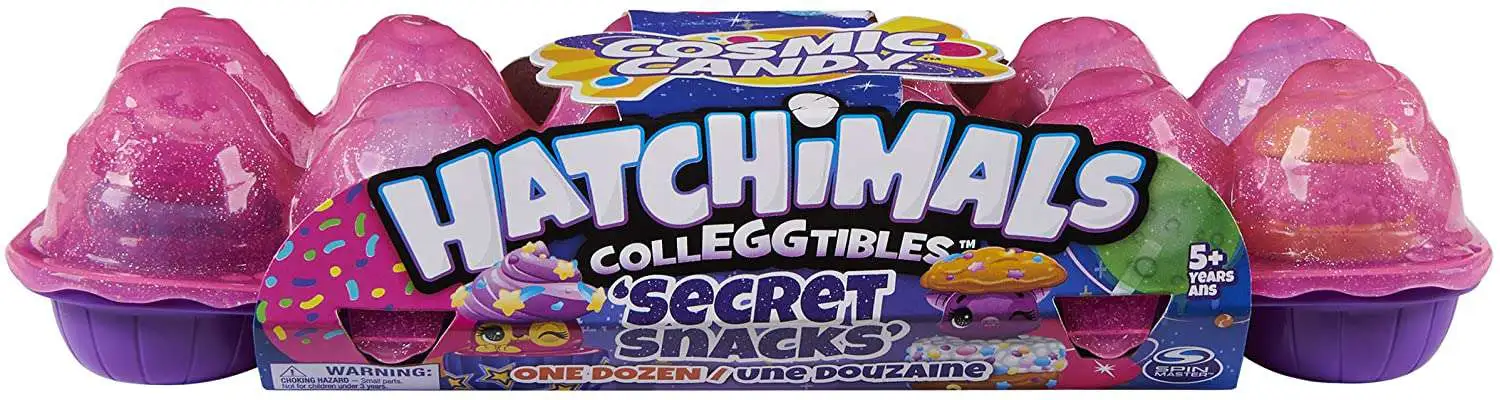 Hatchimals Colleggtibles Cosmic Candy Limited Edition Secret Snacks 12-pack for sale online 