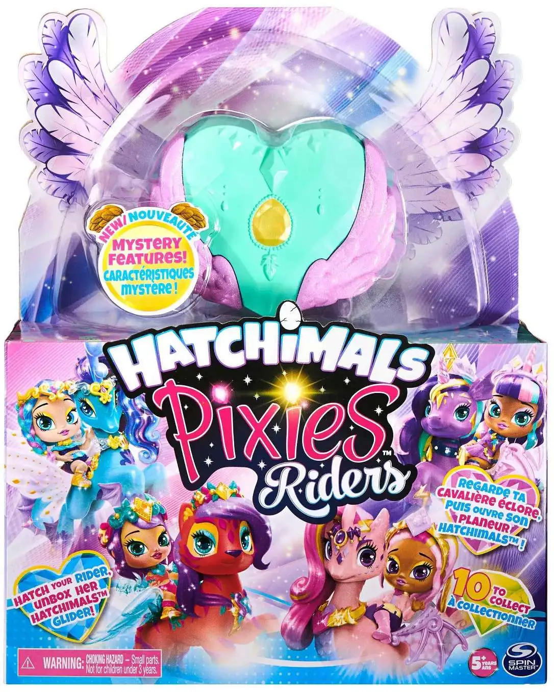 Hatchimals Pixies Riders Petal Primrose & Deeraloo Glider Figure