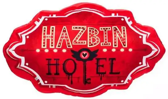 Hazbin Hotel Sign Exclusive 22-Inch Plush Pillow