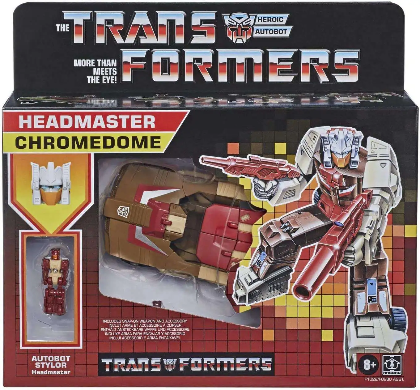 Transformers Generations Headmaster Chromedome Deluxe Action Figure [G1 Inspired]