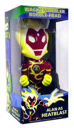 Funko Ben 10 Wacky Wobbler Heatblast Bobble Head [Damaged Package]