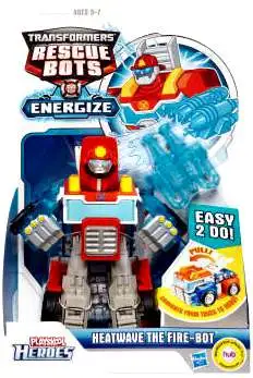 Playskool Heroes Transformers Rescue Bots Energize Heatwave the Fire-Bot Conv... 
