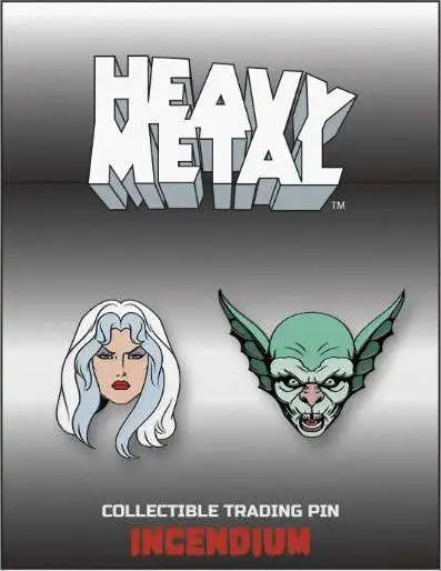 Heavy Metal Set 1 2-Inch Lapel Pin Set