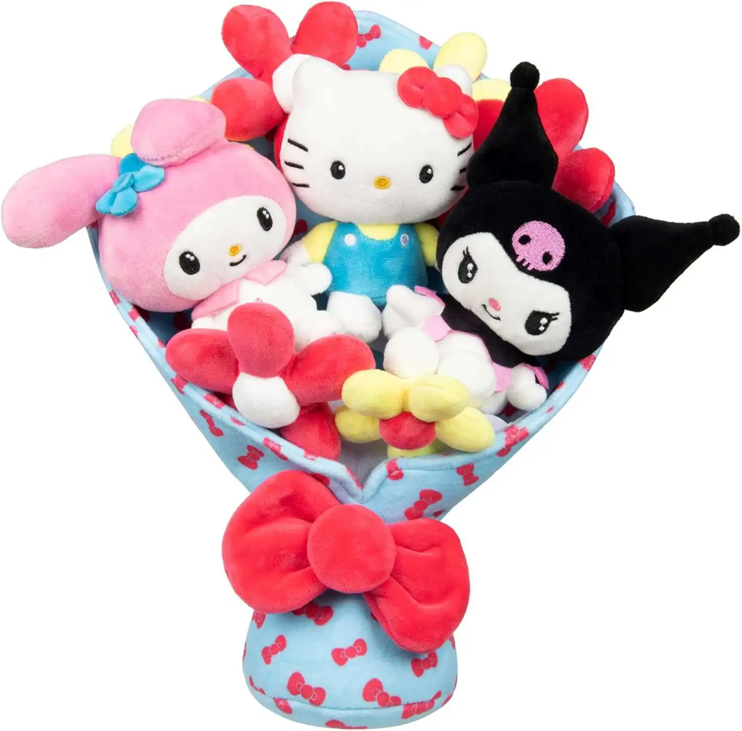 Sanrio Hello shops Kitty Kuromi Plush bouquet